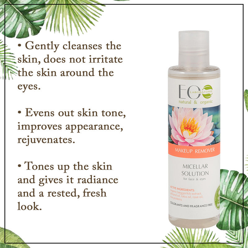 Make-Up Remover & Micellar Cleansing Water for Face & Eyes