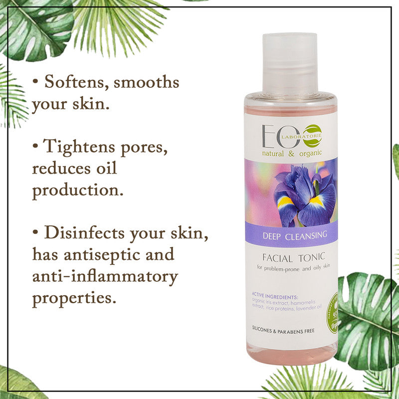 Deep Cleansing Facial Tonic for Problem-Prone & Oily Skin