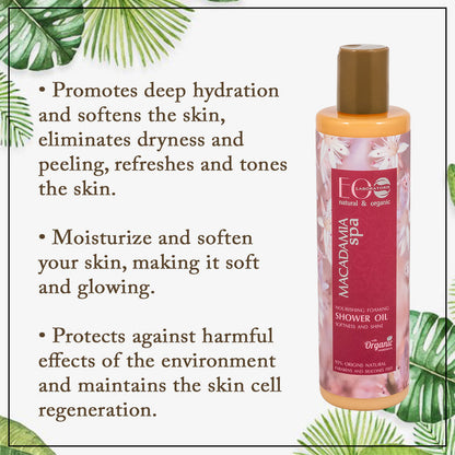 Macadamia Nourishing Foaming Bath & Shower Oil Softness & Shine of Skin
