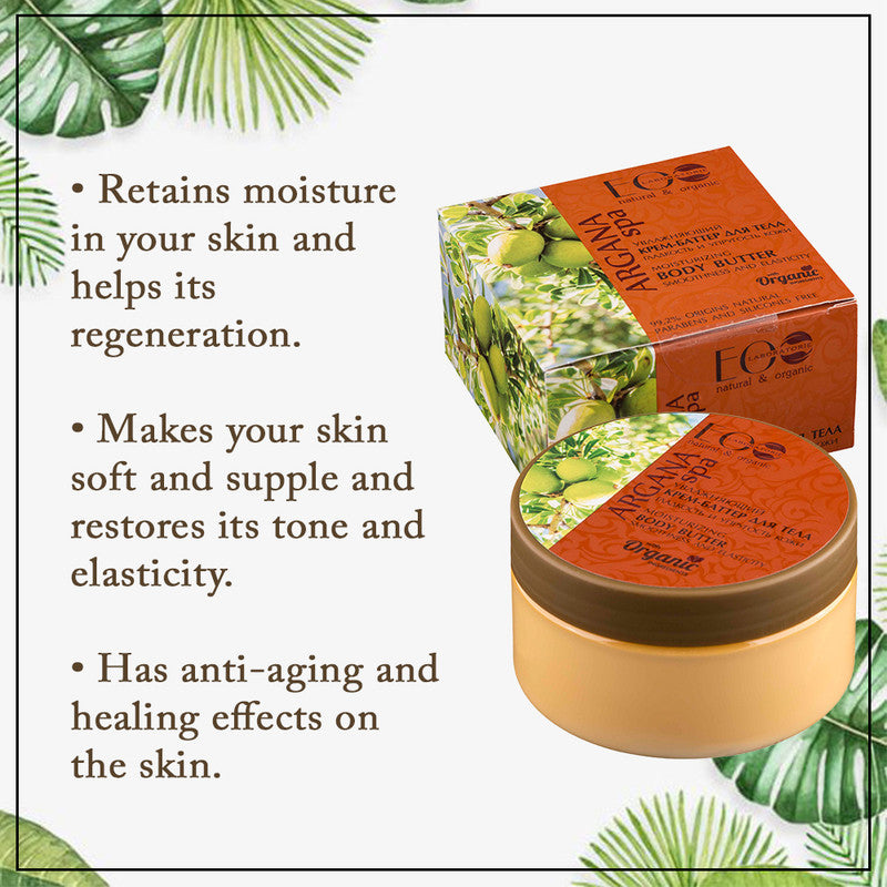 Unleash the Power of Argan: Moisturizing Body Butter for Luxurious Smoothness and Elasticity