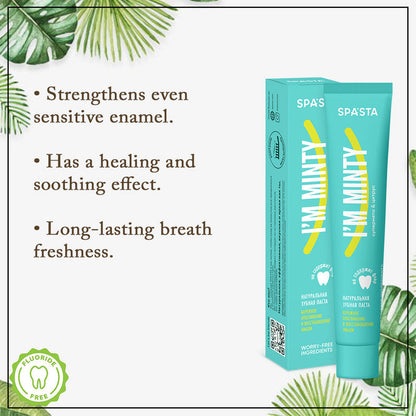 Refresh Your Smile with 'I'm Minty' Toothpaste: Gentle Whitening, Remineralization, and the Invigorating Fusion of Super Mint & Citrus